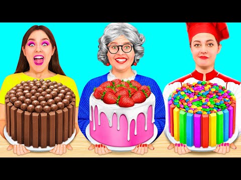 Me vs Grandma Cooking Challenge | Tasty Kitchen Hacks by RaPaPa Challenge