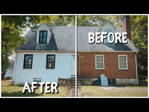 Painting a Brick House White