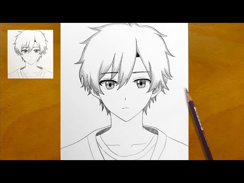 How to Draw an Anime Boy Step by Step || Easy Pencil Sketch