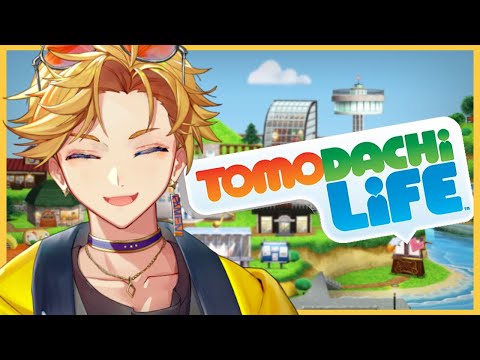 【TOMODACHI LIFE】 NIJISANJI EN LIVING ON AN ISLAND TOGETHER??? 【NIJISANJI EN | Yu Q. Wilson】