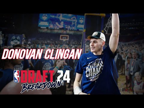 Donovan Clingan Scouting Report | 2024 NBA Draft Breakdowns