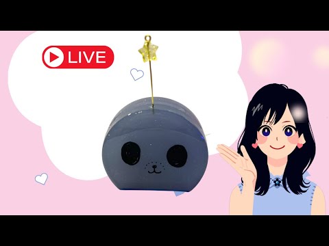 NHKのあの子！こっそりレジン制作ライブ&雑談配信