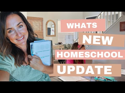 HOMESCHOOL UPDATES + WHAT'S NEW THIS YEAR ||SCHEDULE WE USE||LETS CHAT☕️