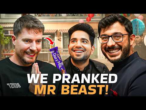 UNSEEN FOOTAGE - MR BEAST INDIA VLOG | CARRYMINATI