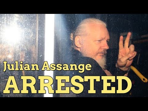 Julian Assange arrested in London