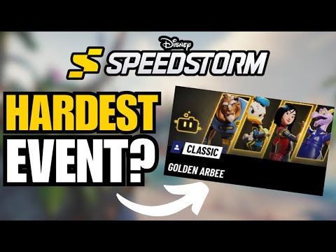 The CRAZIEST Event Disney Speedstorm Has Ever Made | Golden Arbee Event Guide