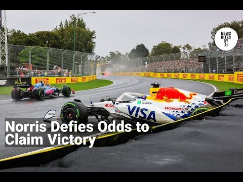 Lando Norris Triumphs in Wet and Chaotic Australian Grand Prix