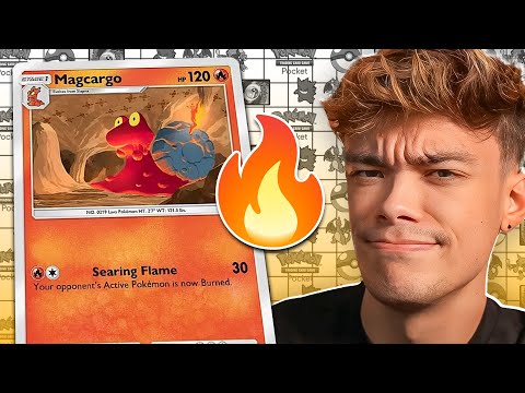 Burning up my viewers with Magcargo!