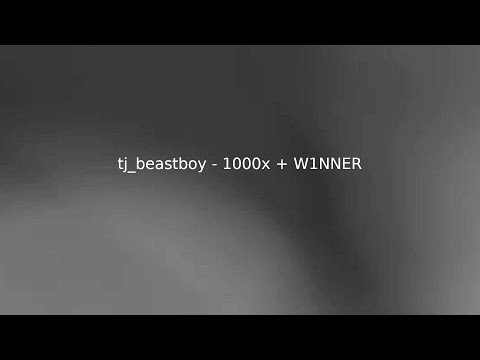 TJ_beastboy - 1000x COOLER + W1NNER - Lyrics