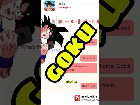 Goku prank calling #prank #prankcall #funny