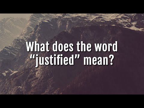 Ankerberg Classic: What does the word “justified” mean?