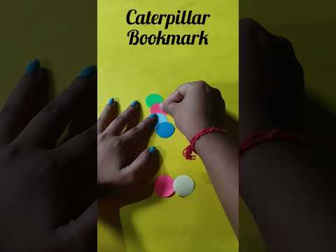 Easy Caterpillar bookmar | #shorts #youtubeshorts #spcreation