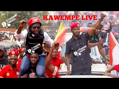 HAPPENING NOW IN KAWEMPE, BOBI WINE AND NALUKOOLA #Trending