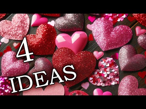 4 IDEAS ❤ Easy and Creative Ideas for Valentine's Day ❤ DIY ❤ Valentine's Day Card