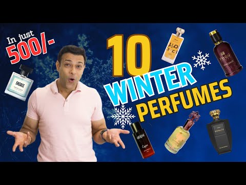 🌞 10 Perfumes सर्दियों  के लिए/ Best Perfumes For Men Under 500 /Top 10 Winter Perfumes 2024 🌞