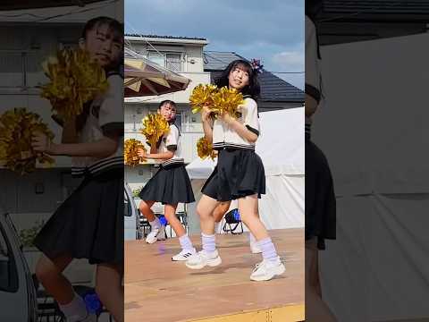 かわいいチア【チアダンスRAINBOW鳥取】　#shorts #動画アップ用channel