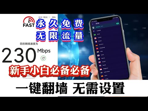 2024最新实测精选11月最强4款终身免费VPN，白嫖党必备！堪比付费的免费VPN，小白科学上网神器！一键直连的免费vpn推荐！永不被封，全球免费VPN，4K毫无压力，无限流量，节点很多，一键翻墙