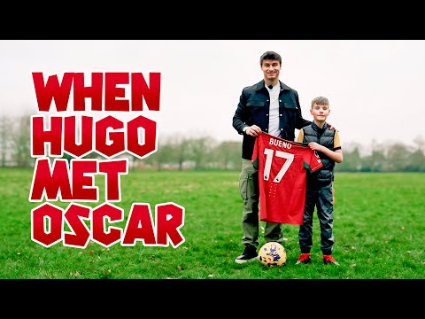 Hugo Bueno's birthday surprise for Oscar