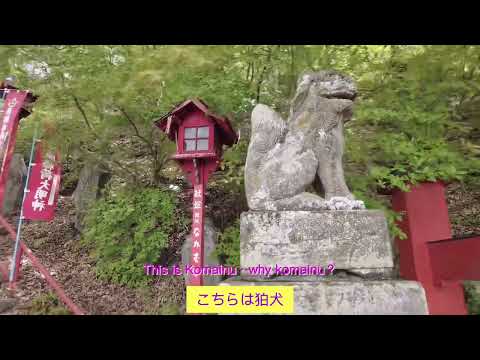 人生の崖にブチ当たったら【鼻顔稲荷神社】に！断崖にそびえ立つ強力稲荷神！長野県佐久ICから〜Powerful against the cliffs and walls of life!