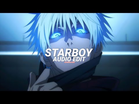 starboy - the weeknd ft. daft punk [edit audio]