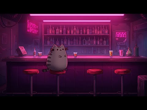 Late Night Vibes with Pusheen 🌌 Dreamy & Chill Lofi Music 💤 Warm & Cozy Lofi