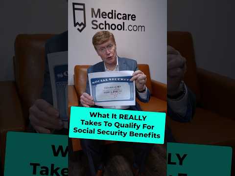 What It Really Takes To Qualify For Social Security Benefits #socialsecurity