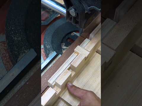 Circular Saw Jig REVEALED for Box Joinery Success (Part 1) #shorts #woodworking