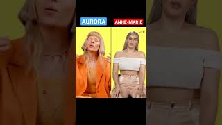 AURORA - RUNAWAY vs ANNE - MARIE No Autotune #shorts