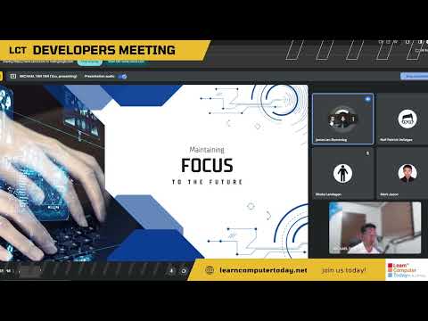 Maintain Your Focus as Developers - LCT Developers Meeting 06