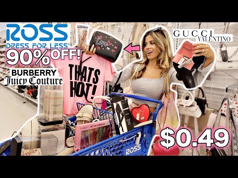 ROSS LUXURY SALE SHOPPING SPREE! WE BOUGHT $0.49 PINK TAGS!