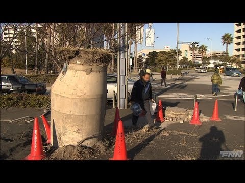 浦安市の液状化被害 ［震災3日目］