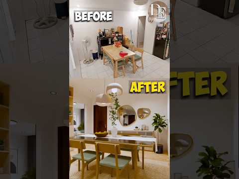 Before & After: Japandi Dining Room Makeover!