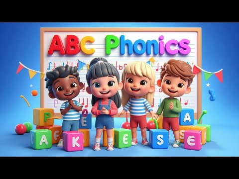 The ABC Phonics Song | Toddlers learning video | #nurseryrhymes #learnabc #toddlerlearningvideos