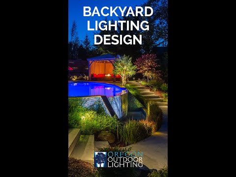 Backyard Lighting Design | Oregon Outdoor Lighting