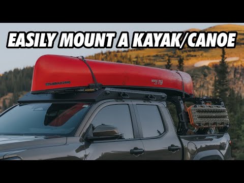 The BEST, Cheap, & Effective Way to Mount a Canoe/Kayak to Your Tacoma!