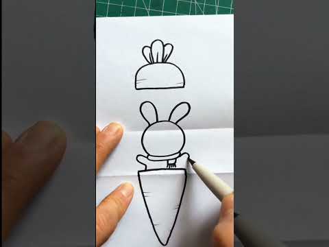 Relaxing Creative Art | Fun and Easy Drawing Tricks. Simple Pencil Drawing Tutorials #shorts   ▶24