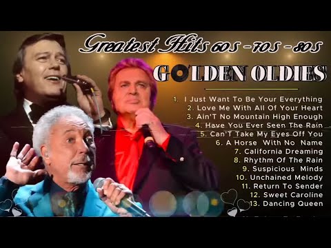 Best Greatest Hits of 50s  60s  70s 📀 Golden Oldies 📀 Tom Jones, Paul Anka, Elvis Presley, Engelbe