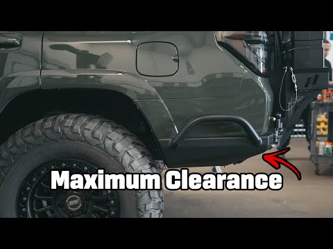 Want the Highest Clearance Rear Bumper? This IS It! Nguyen Works 5G 4Runner Bumper