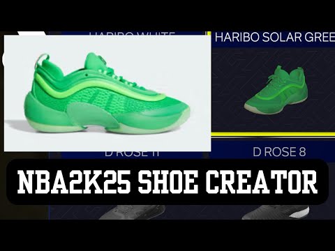 Haribo x D.O.N. Issue #6 J 'Solar Green' NBA2K25 SHOE CREATOR