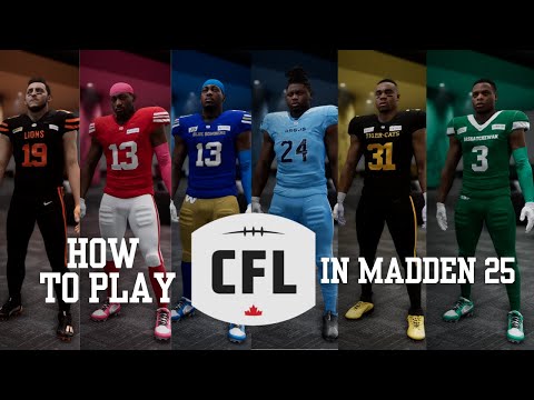 How To Play With CFL Teams In Madden 25