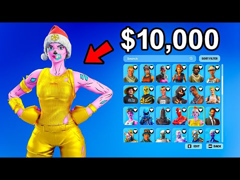 Trading a $1 Fortnite Account into a $10,000 RARE Account!