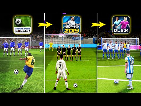 Evolution of FREE KICK in DREAM LEAGUE SOCCER 2024 (DLS Classic to DLS 24)