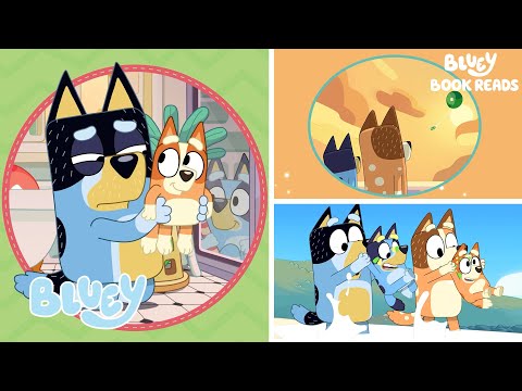 Reading with Mum and Dad Compilation 📚 💙 | Bluey Book Reads | Bluey