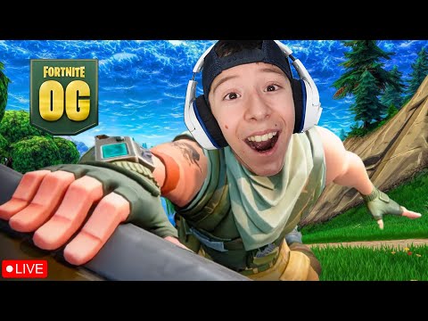 LIVE - DESTROYING OGs in Fortnite (NEW RANKED)