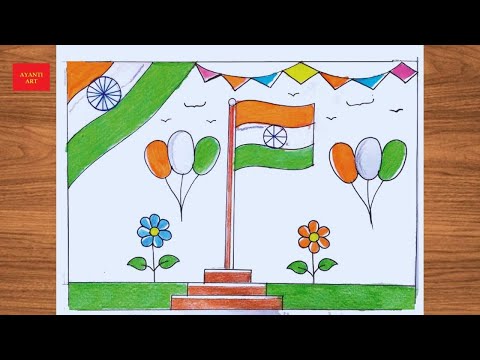 Republic Day Drawing Easy Steps || Republic Day Drawing For Beginners || Republic Day 2025