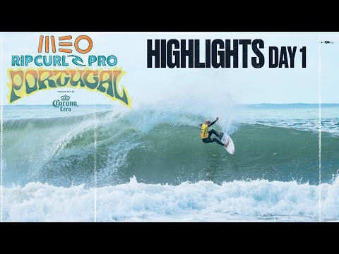 Highlights from Day 1 of the MEO Rip Curl Pro Portugal Presented by Corona Cero