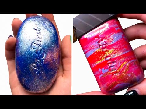 3 HOURS Relaxing SOAP ASMR For Deep Sleep 🧼 Cutting & Crushing Beautiful Soap