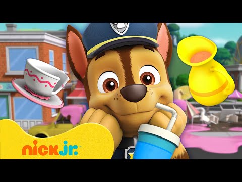 PAW Patrol Drinks Yummy Beverages! | 10 Minutes | Nick Jr.