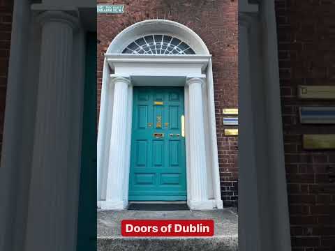 Famous doors of Dublin 🇮🇪 #shahshorts #dayofshah #dublin #doors #dublinireland #travelshorts