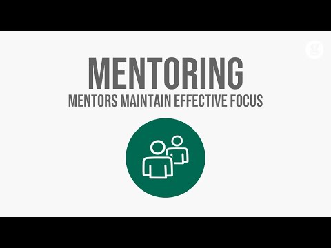 Mentors Maintain Effective Focus